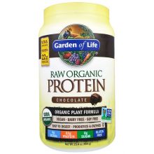 Garden of Life, Raw Organic Protein, Organic Plant Formula, Chocolate, 23.28oz (660g)